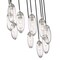Z-Lite Arden Chandelier, 11-Light, 24 In.W x 12 In.H, Brushed Nickel/Clear 651P-11R-BN - alternate 3